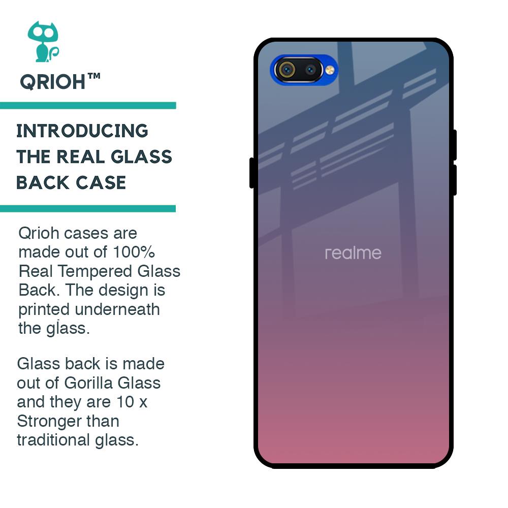 Pastel Gradient Glass Case for Realme C2