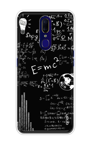 Equation Doodle Oppo F11 Back Cover