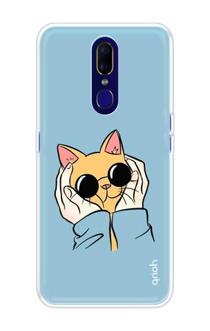 Attitude Cat Oppo F11 Back Cover