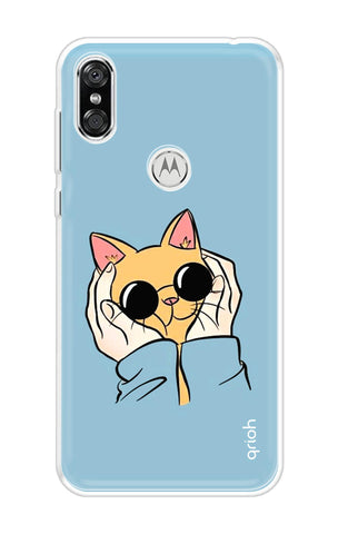 Attitude Cat Motorola P30 Back Cover