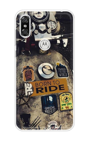 Ride Mode On Motorola P30 Back Cover