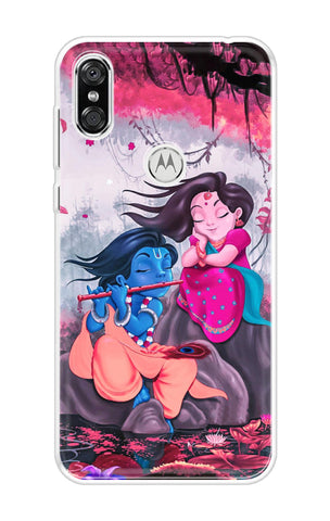 Radha Krishna Art Motorola P30 Back Cover