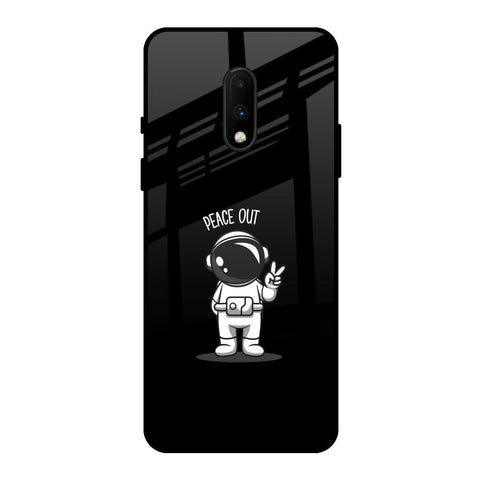 Peace Out Astro OnePlus 7 Glass Back Cover Online