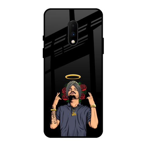 Punjabi Singer Poster OnePlus 7 Glass Back Cover Online