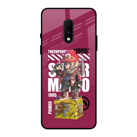 Gangster Hero OnePlus 7 Glass Back Cover Online