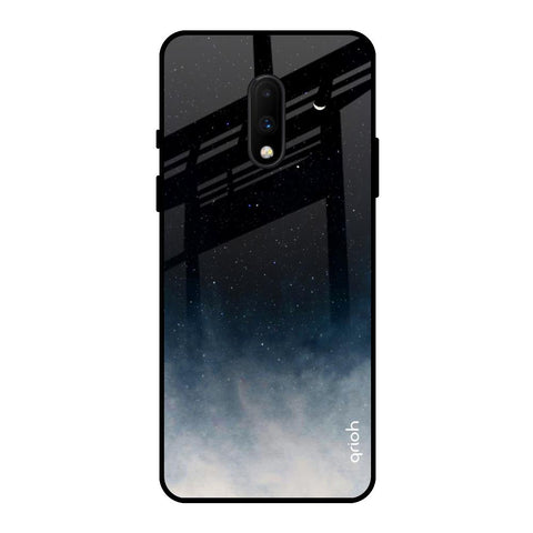 Black Aura OnePlus 7 Glass Back Cover Online