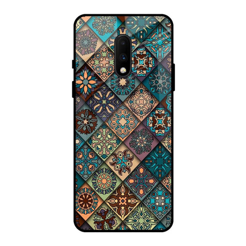 Retro Art OnePlus 7 Glass Back Cover Online