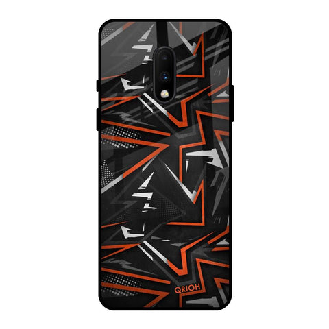 Vector Art OnePlus 7 Glass Back Cover Online