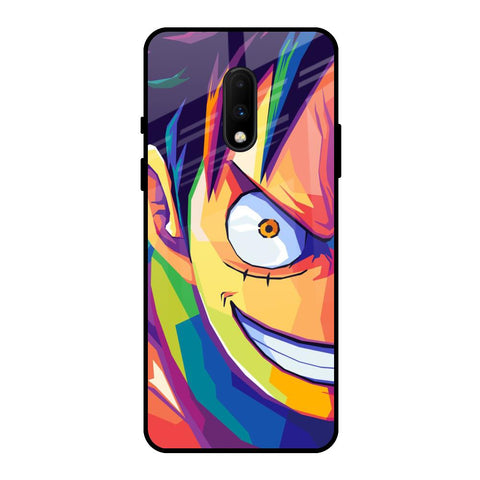 Monkey Wpap Pop Art OnePlus 7 Glass Back Cover Online