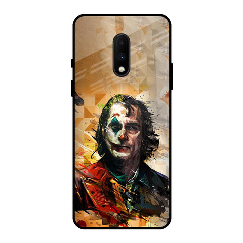 Psycho Villain OnePlus 7 Glass Back Cover Online