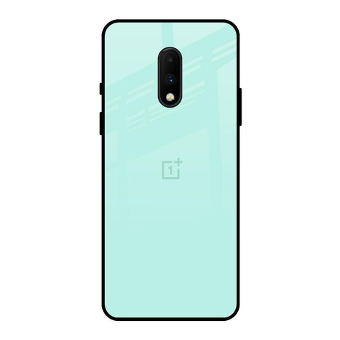 Teal OnePlus 7 Glass Back Cover Online