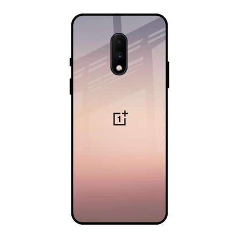 Golden Mauve OnePlus 7 Glass Back Cover Online