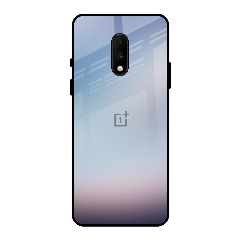 Light Sky Texture OnePlus 7 Glass Back Cover Online