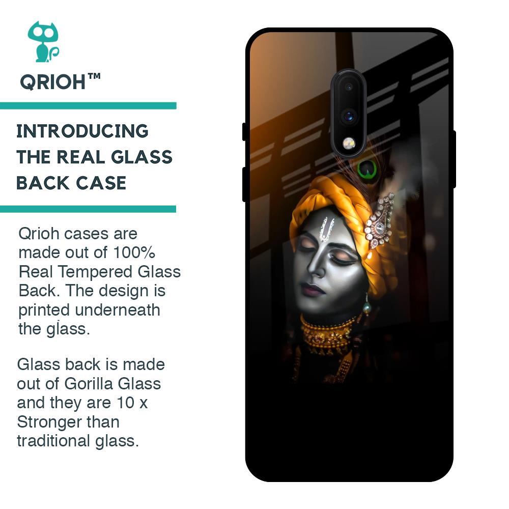 Ombre Krishna Glass Case for OnePlus 7