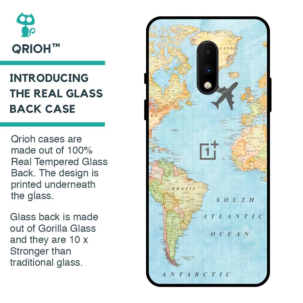 Fly Around The World Glass Case for OnePlus 7