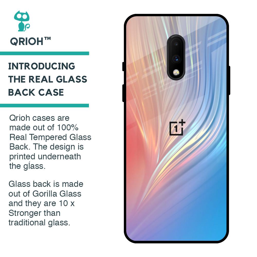 Mystic Aurora Glass Case for OnePlus 7
