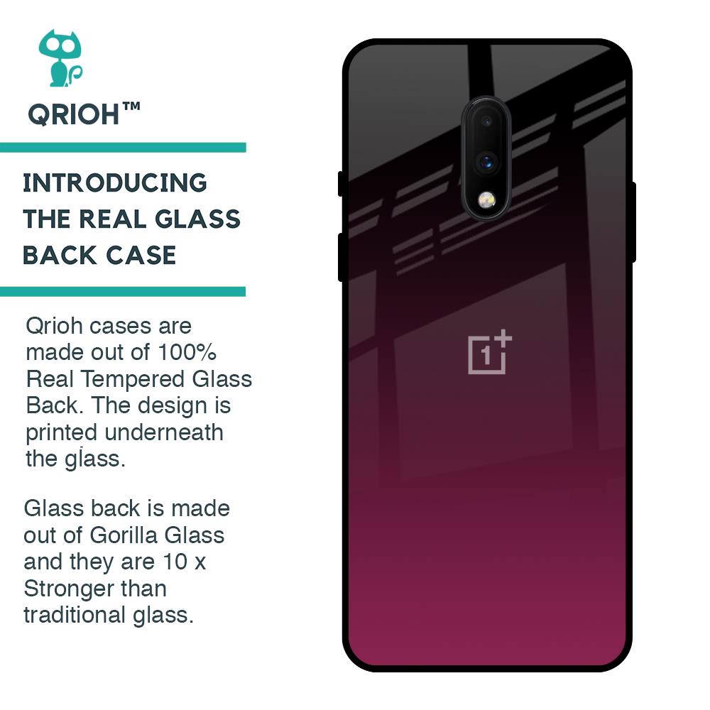 Wisconsin Wine Glass Case For OnePlus 7