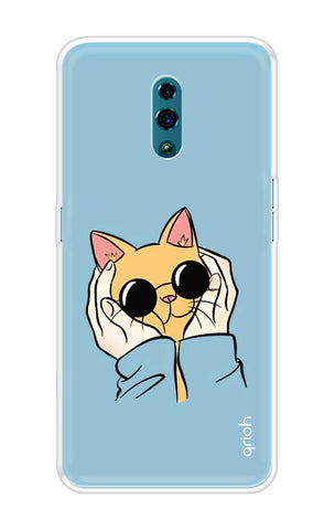 Attitude Cat Oppo Reno Back Cover