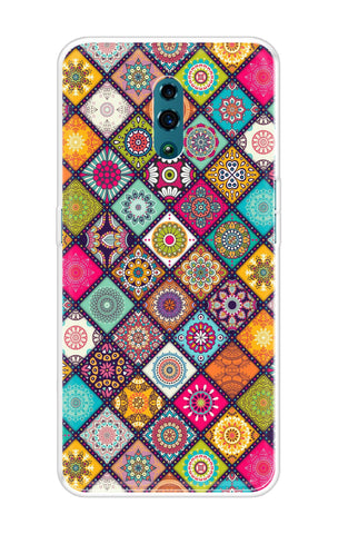 Multicolor Mandala Oppo Reno Back Cover