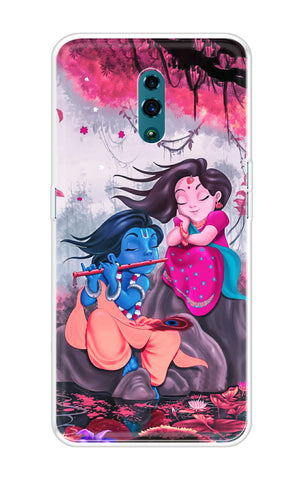 Radha Krishna Art Oppo Reno Back Cover