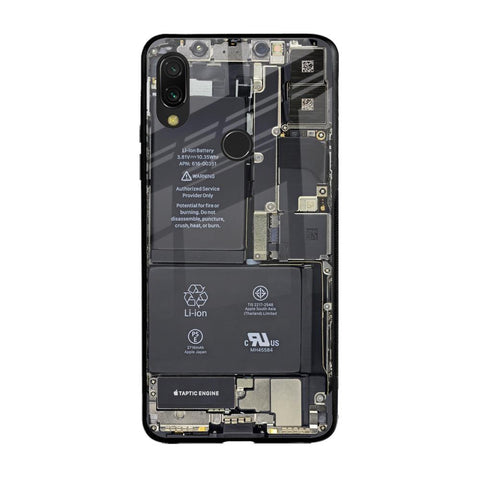 Skeleton Inside Xiaomi Redmi Note 7S Glass Back Cover Online