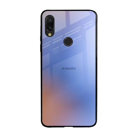 Blue Aura Xiaomi Redmi Note 7S Glass Back Cover Online