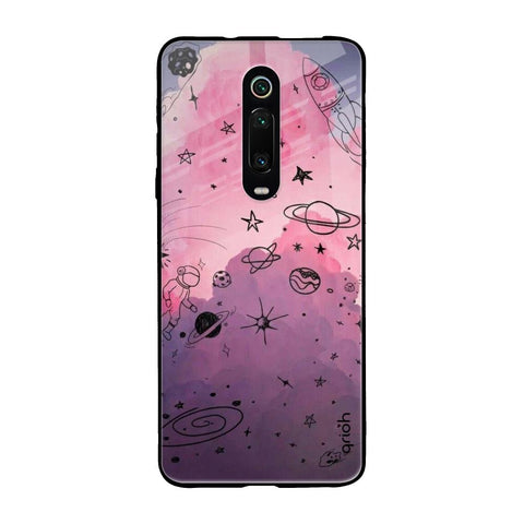 Space Doodles Xiaomi Redmi K20 Glass Back Cover Online