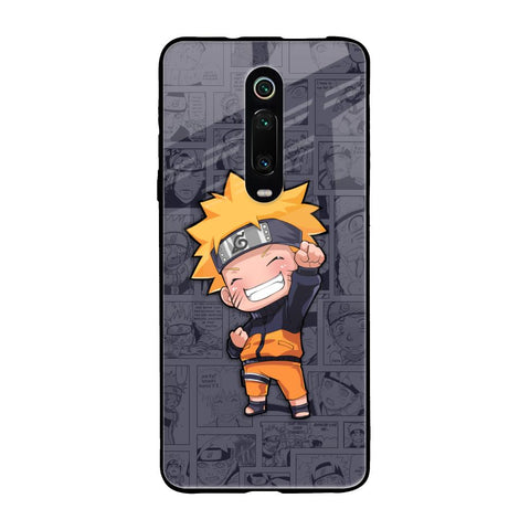 Orange Chubby Xiaomi Redmi K20 Glass Back Cover Online