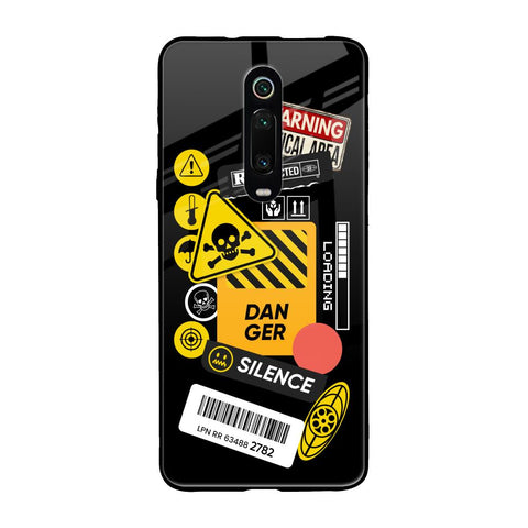 Danger Signs Xiaomi Redmi K20 Glass Back Cover Online