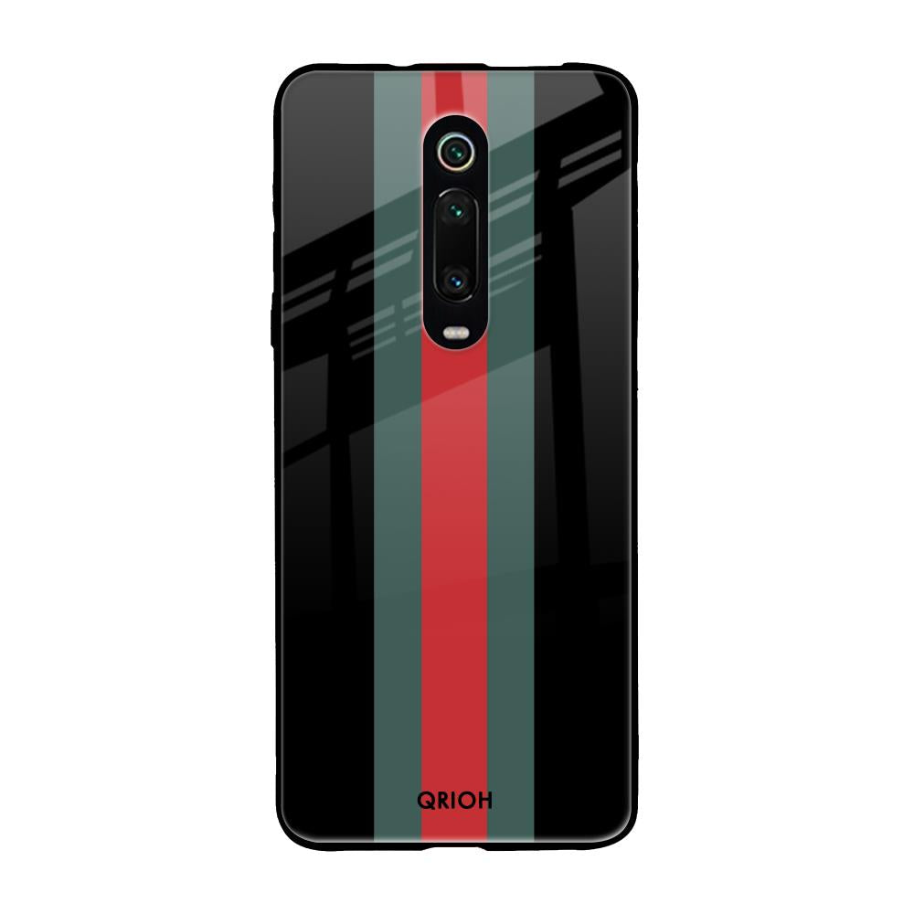 Vertical Stripes Xiaomi Redmi K20 Glass Back Cover Online