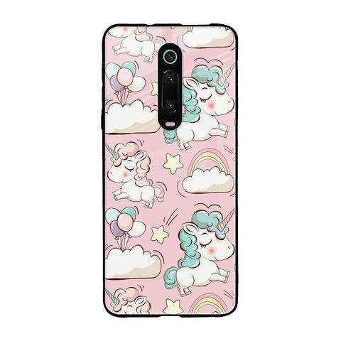 Balloon Unicorn Xiaomi Redmi K20 Glass Cases & Covers Online