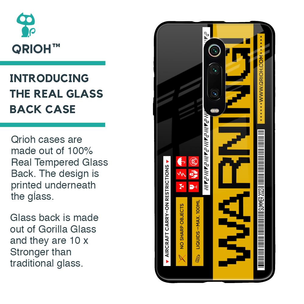 Aircraft Warning Glass Case for Xiaomi Redmi K20