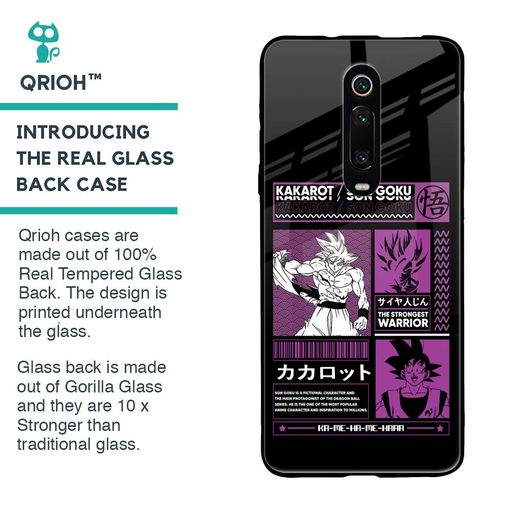 Strongest Warrior Glass Case for Xiaomi Redmi K20