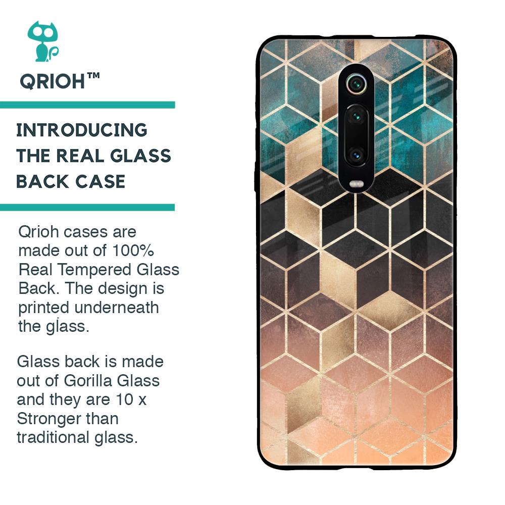 Bronze Texture Glass Case for Xiaomi Redmi K20