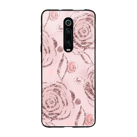 Shimmer Roses Xiaomi Redmi K20 Pro Glass Cases & Covers Online