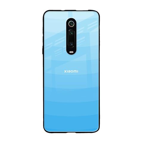 Wavy Blue Pattern Xiaomi Redmi K20 Pro Glass Back Cover Online