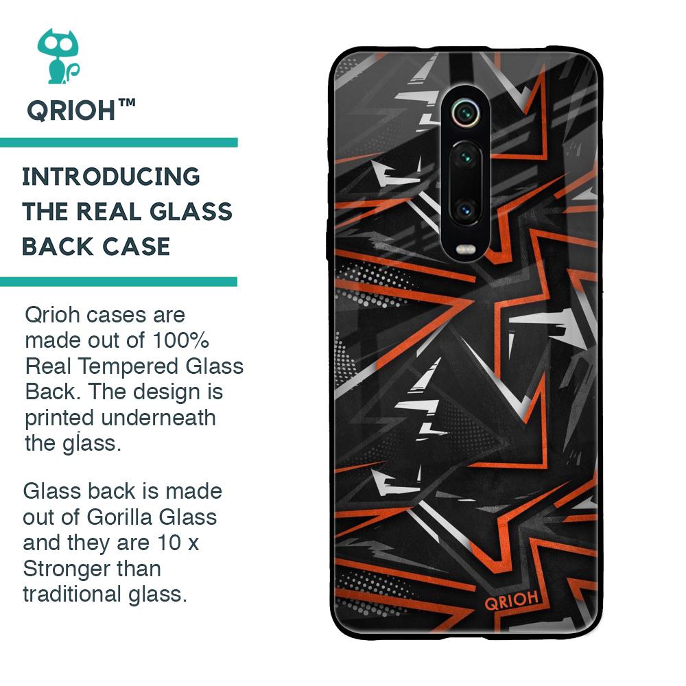 Vector Art Glass Case for Xiaomi Redmi K20 Pro