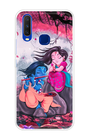 Radha Krishna Art Vivo Y15 2019 Back Cover