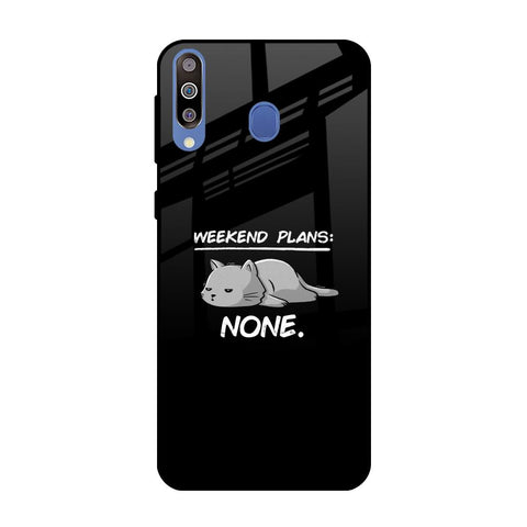 Weekend Plans Samsung Galaxy M40 Glass Back Cover Online