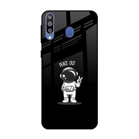 Peace Out Astro Samsung Galaxy M40 Glass Back Cover Online
