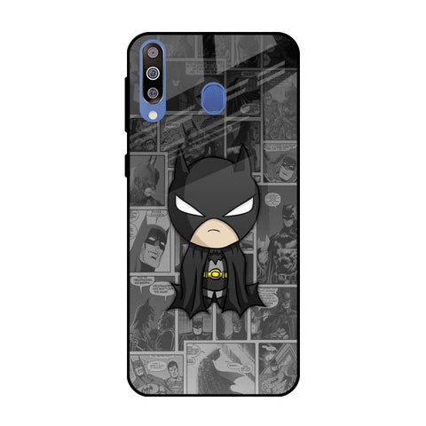 Cartoon Art Samsung Galaxy M40 Glass Back Cover Online