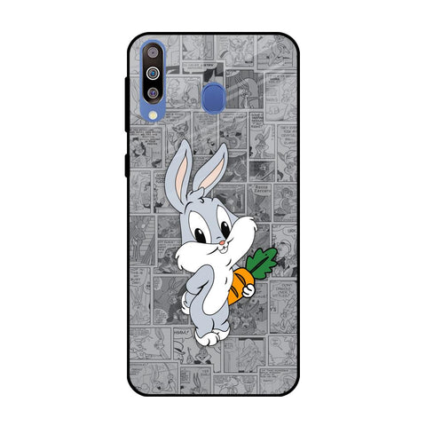 Cute Baby Bunny Samsung Galaxy M40 Glass Back Cover Online
