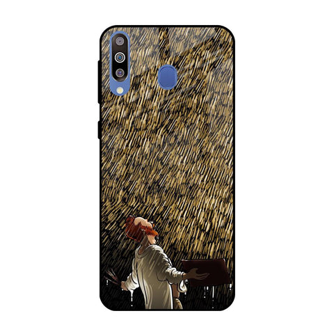 Rain Festival Samsung Galaxy M40 Glass Back Cover Online