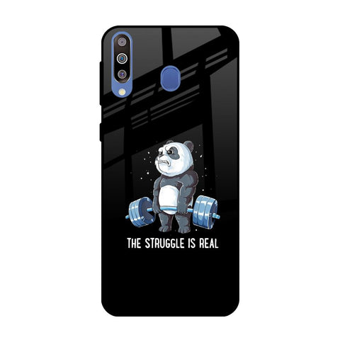Real Struggle Samsung Galaxy M40 Glass Back Cover Online