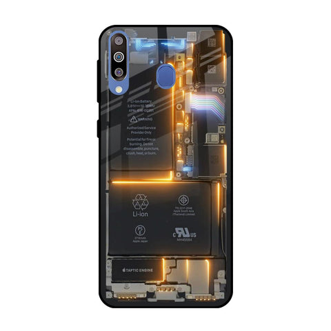 Glow Up Skeleton Samsung Galaxy M40 Glass Back Cover Online