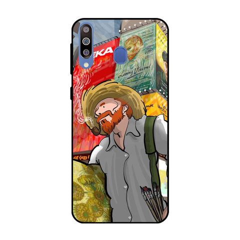 Loving Vincent Samsung Galaxy M40 Glass Back Cover Online