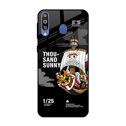 Thousand Sunny Samsung Galaxy M40 Glass Back Cover Online
