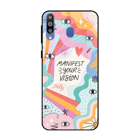 Vision Manifest Samsung Galaxy M40 Glass Back Cover Online