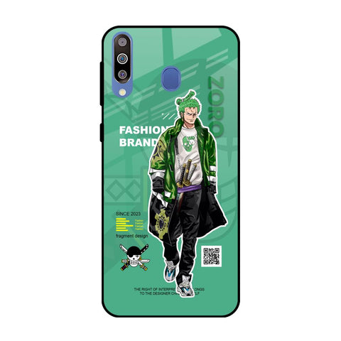 Zoro Bape Samsung Galaxy M40 Glass Back Cover Online