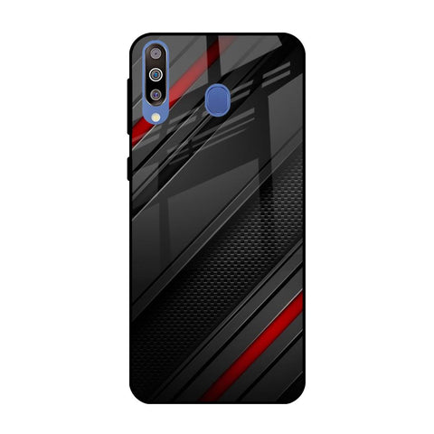Modern Abstract Samsung Galaxy M40 Glass Back Cover Online